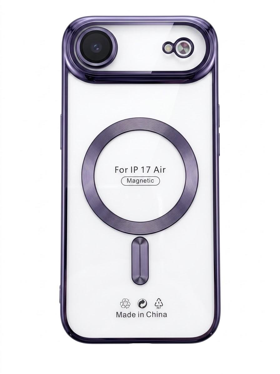Case for iPhone 17 Air Magnetic Purple AVAILABLE IN AMAZON