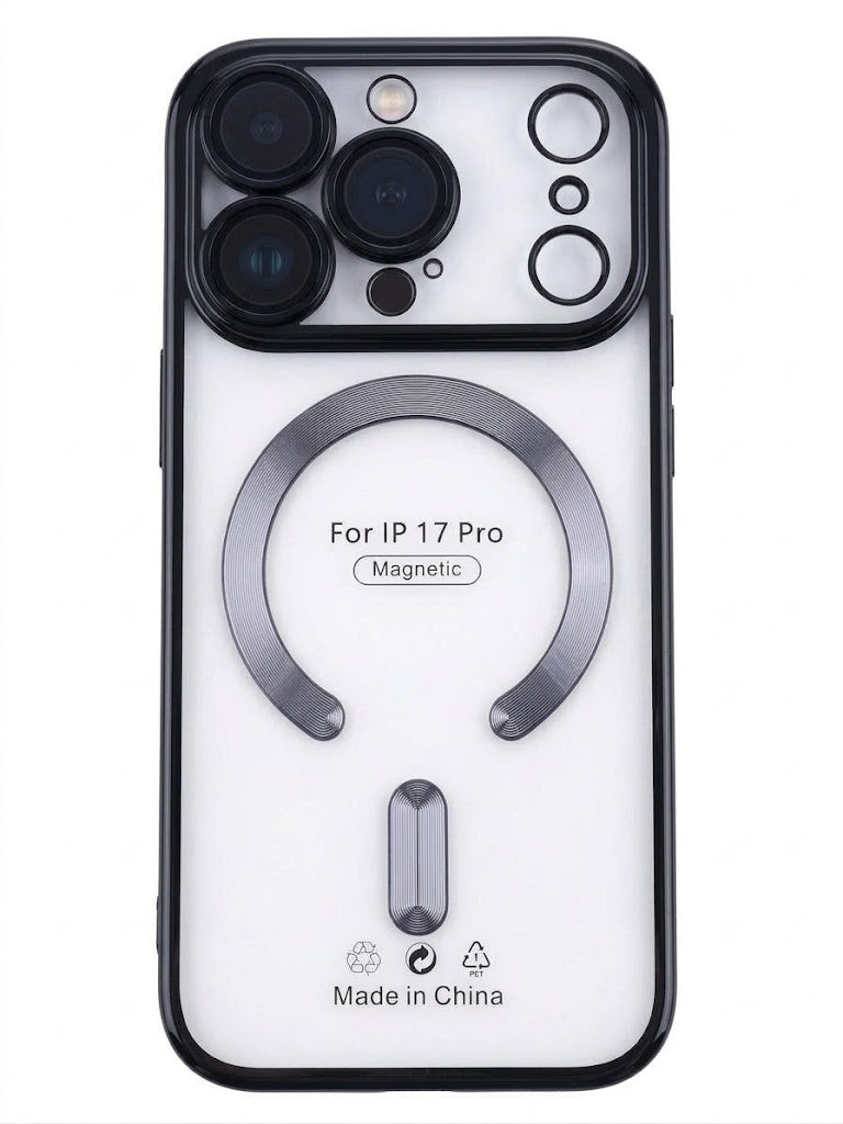 Case for iPhone 17 Pro Max Magnetic Black AVAILABLE IN AMAZON